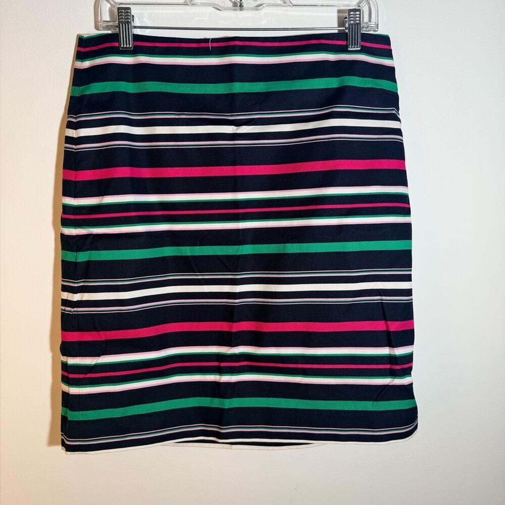 NWT Talbots Striped Multicolor Women's Pencil Skirt